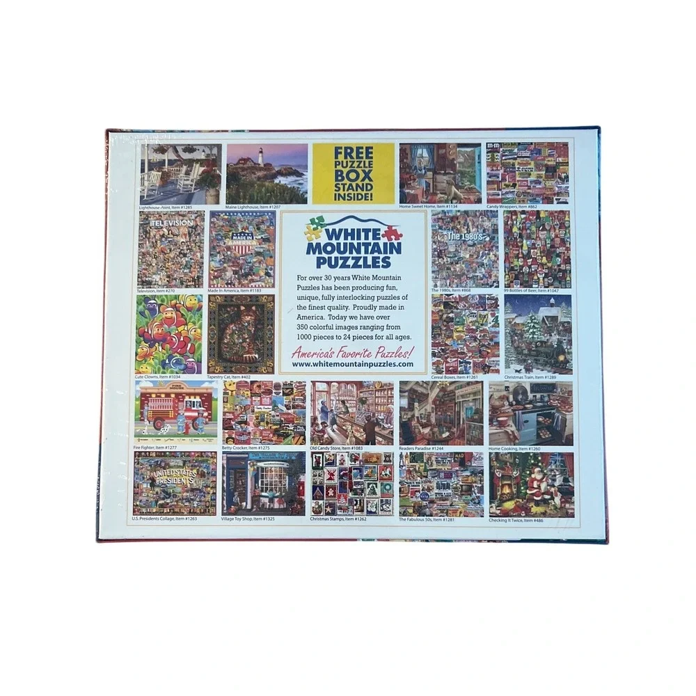 White Mountain‎ TV Families 1000 Piece Jigsaw Puzzle Television Shows